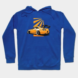 Yellow Honda S2000 Widebody Hoodie